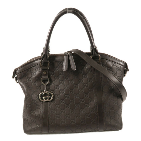 GUCCI 牛皮皮革2 Way Shoulder Bag手挽肩背兩用袋