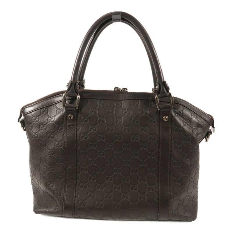 GUCCI 牛皮皮革2 Way Shoulder Bag手挽肩背兩用袋-1