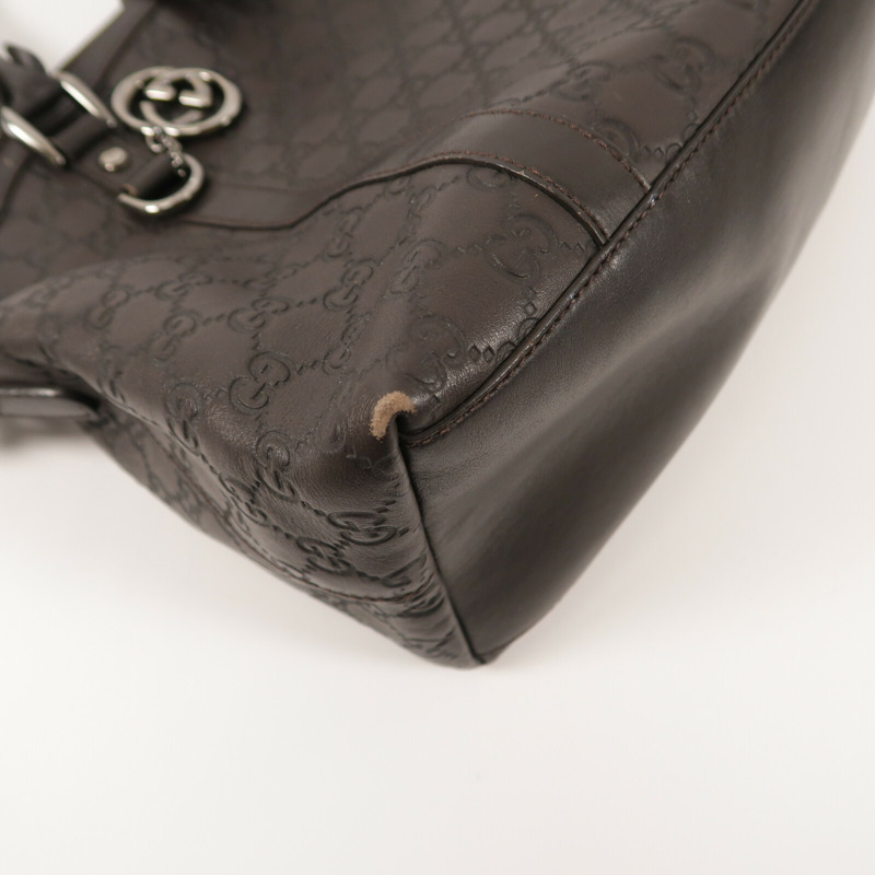 GUCCI 牛皮皮革2 Way Shoulder Bag手挽肩背兩用袋-12