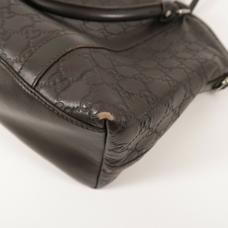 GUCCI 牛皮皮革2 Way Shoulder Bag手挽肩背兩用袋-13