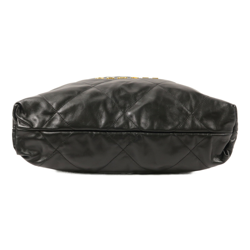 CHANEL 牛皮皮革Chanel 22 Backpack鏈帶背包-3