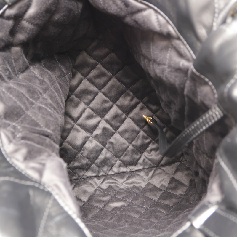 CHANEL 牛皮皮革Chanel 22 Backpack鏈帶背包-4