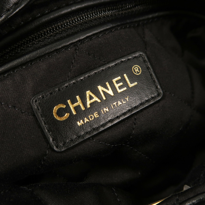 CHANEL 牛皮皮革Chanel 22 Backpack鏈帶背包-7