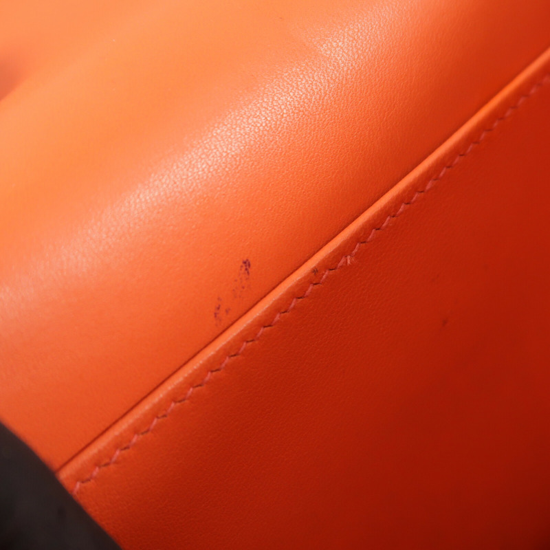 HERMES Chevre皮革Constance Mini肩背袋Rose Jaipur-14