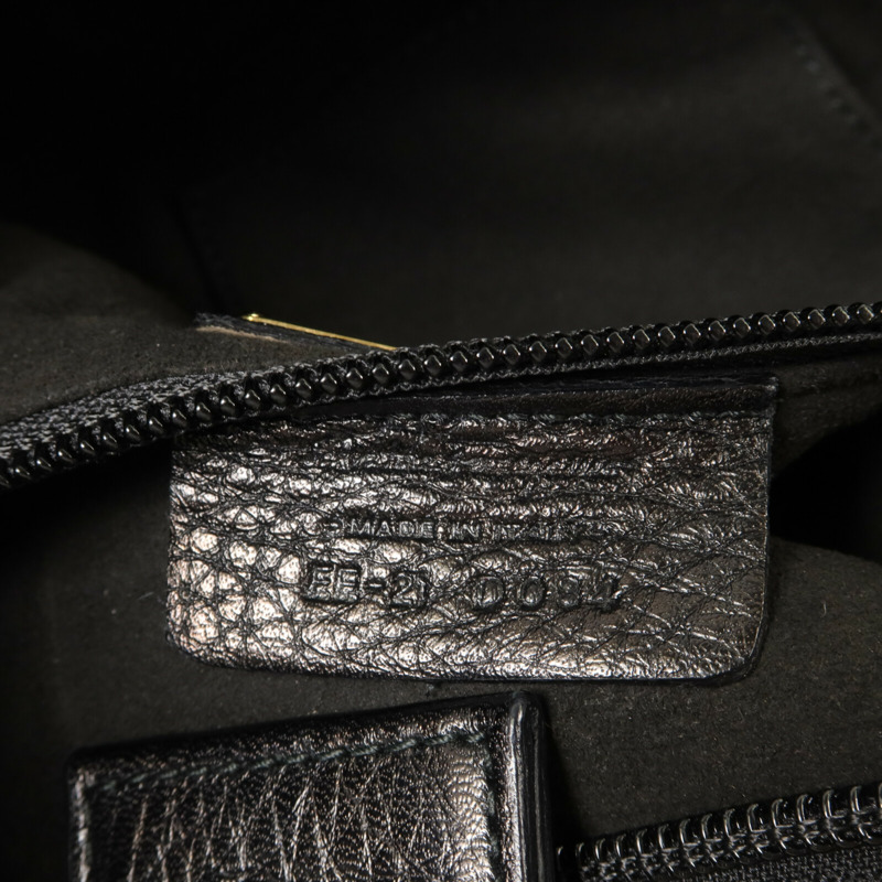 Salvatore Ferragamo 牛皮皮革Gancini手挽袋-6