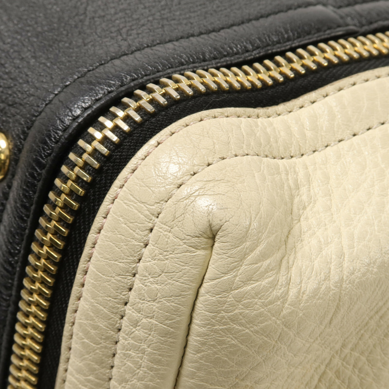 Salvatore Ferragamo 牛皮皮革Gancini手挽袋-12