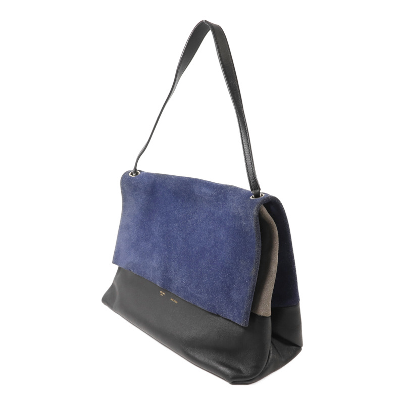 CELINE 牛皮皮革/麂皮皮革All Soft Bag肩背袋-2