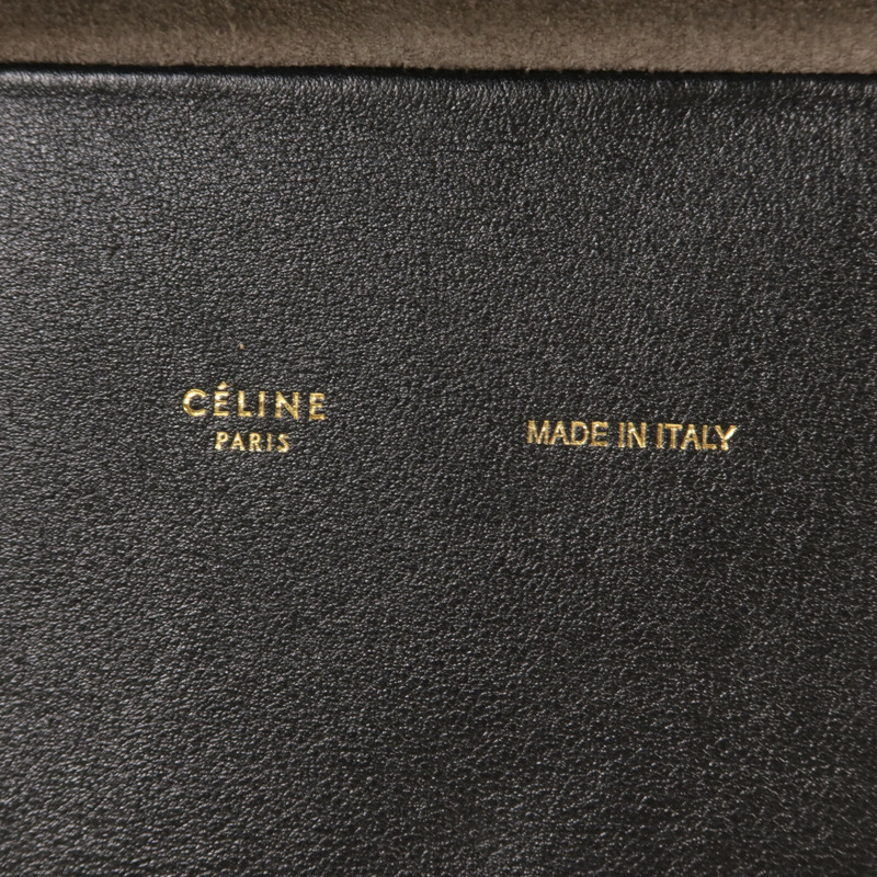 CELINE 牛皮皮革/麂皮皮革All Soft Bag肩背袋-5
