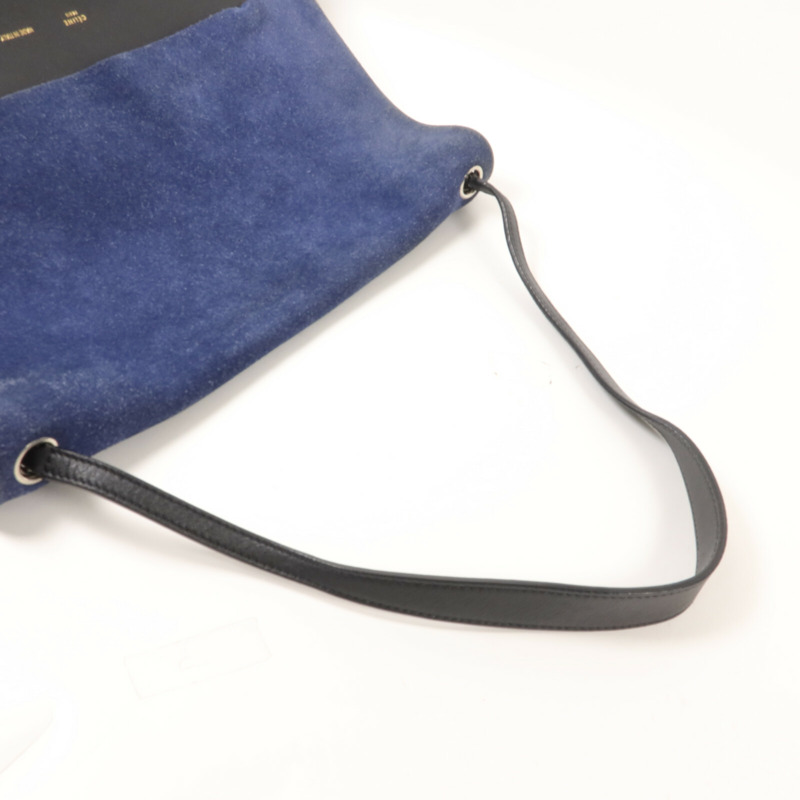 CELINE 牛皮皮革/麂皮皮革All Soft Bag肩背袋-7
