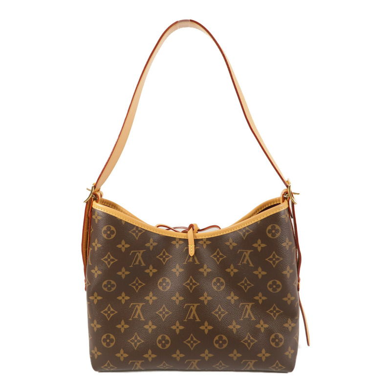 LOUIS VUITTON Monogram CarryAll PM肩背袋-1