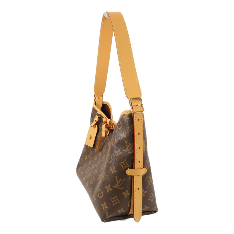 LOUIS VUITTON Monogram CarryAll PM肩背袋-2