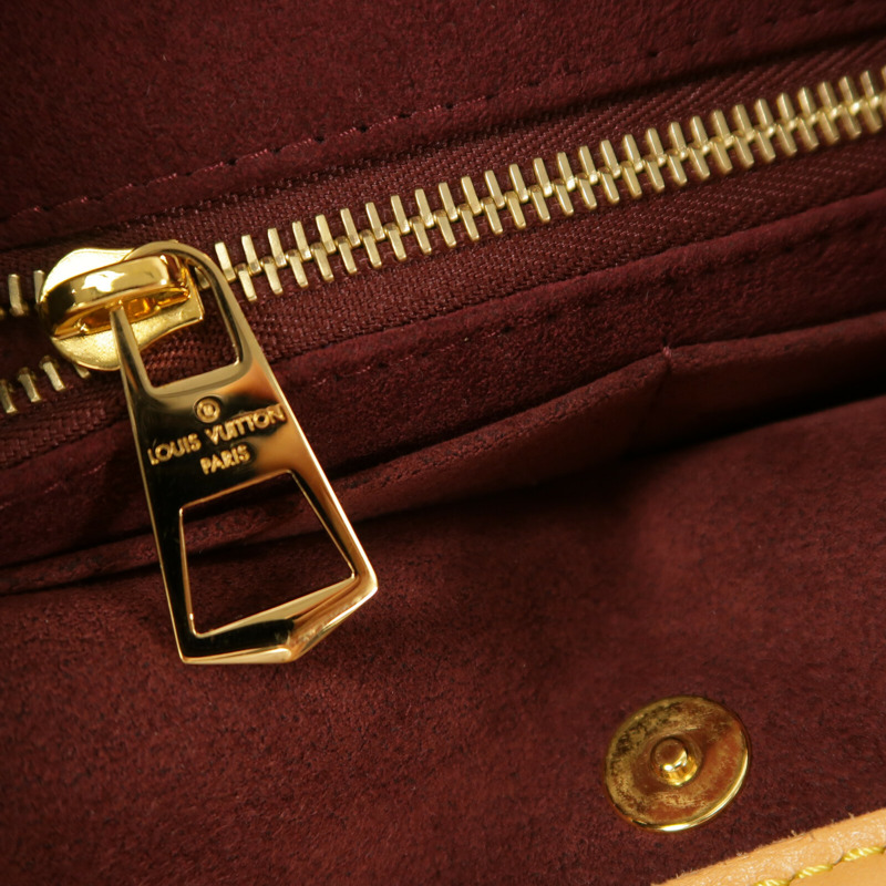 LOUIS VUITTON Monogram CarryAll PM肩背袋-8