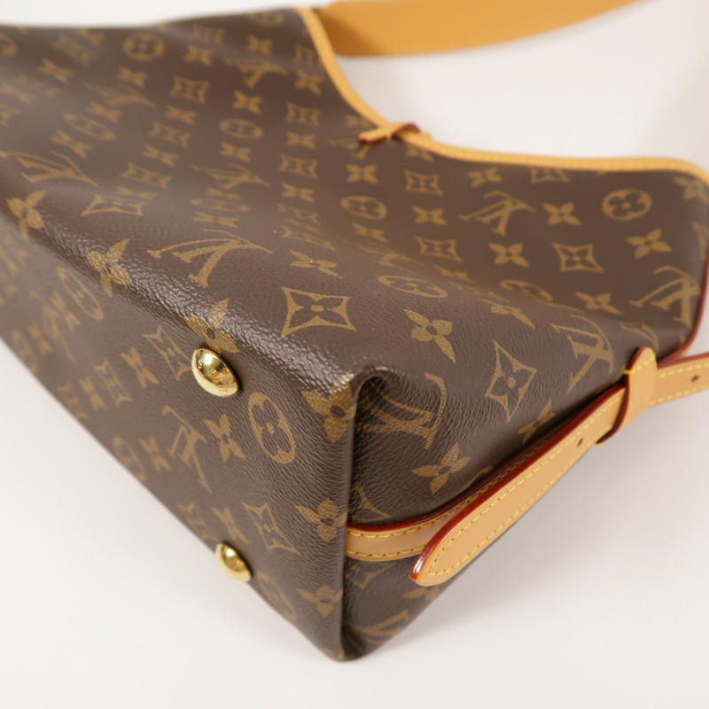LOUIS VUITTON Monogram CarryAll PM肩背袋-12