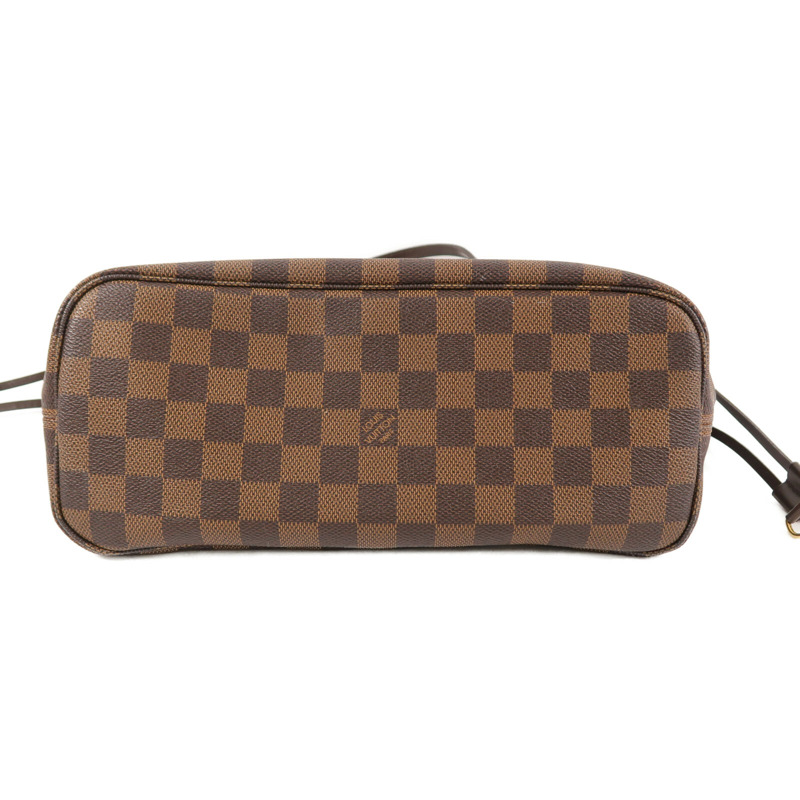 LOUIS VUITTON Damier Ebene Neverfull PM手挽袋-3