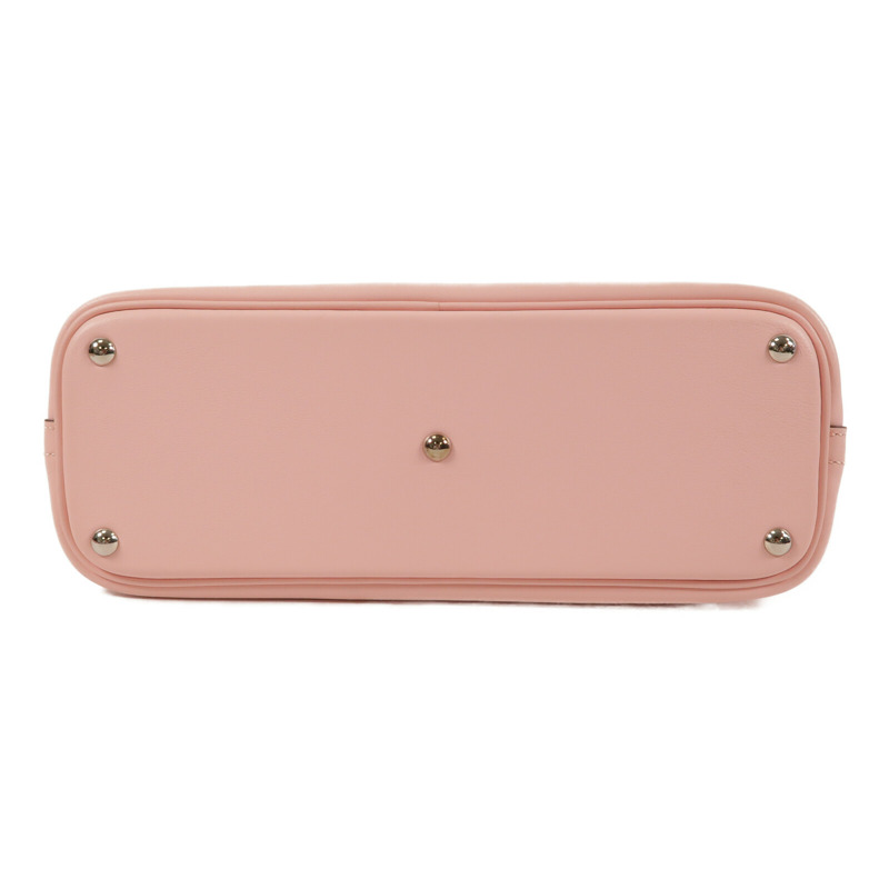 HERMES Swift皮革Bolide 27手挽肩背兩用袋Rose Sakura-3