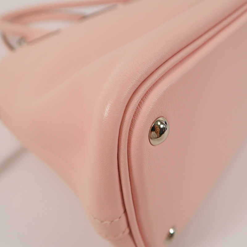 HERMES Swift皮革Bolide 27手挽肩背兩用袋Rose Sakura-13