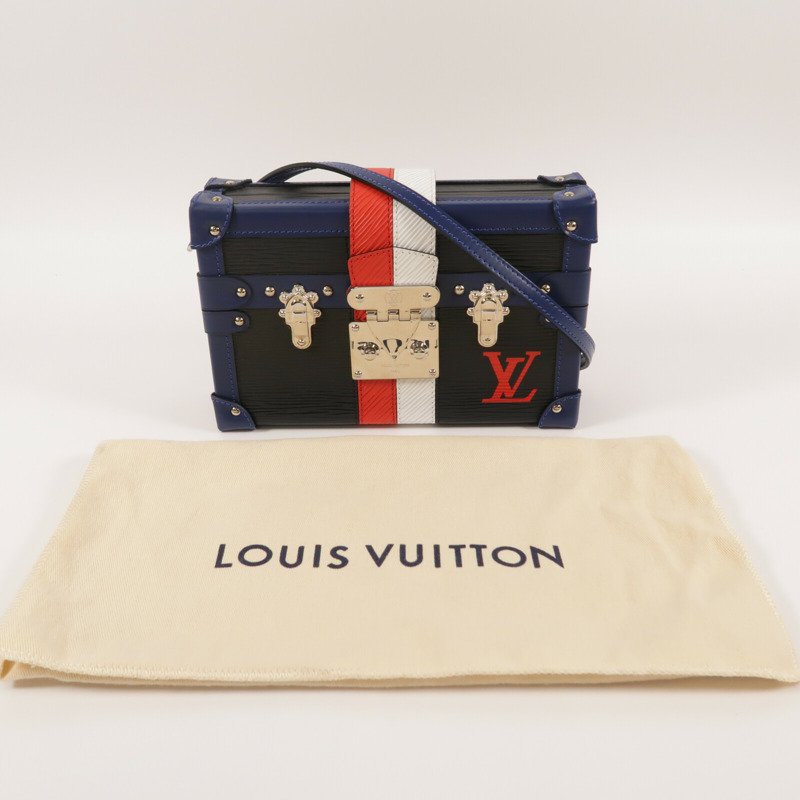 LOUIS VUITTON Epi Petite Malle肩背袋-15