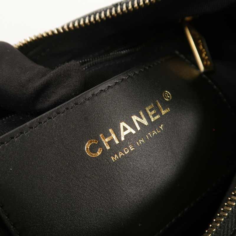 CHANEL 羊皮皮革25C Hobo Bag鏈帶肩背袋-8