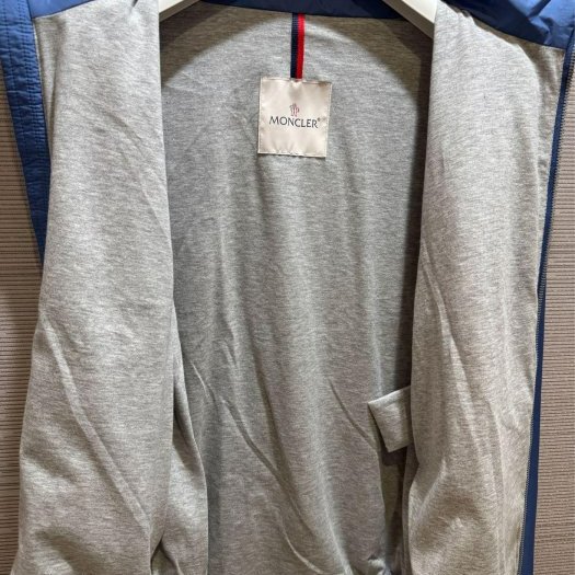 moncler 防水 尼龍 風衣 連帽 外套 藍 現貨 青年款 =男成人XS~M 原價21500-5