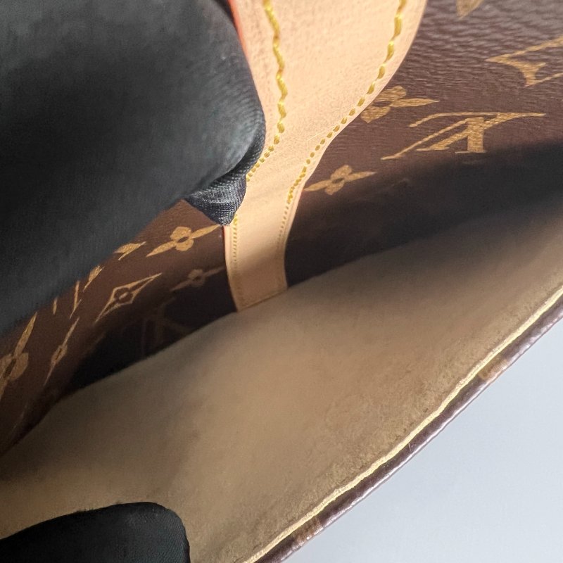 LV M46740/晶片款 老花雙子星Saumur BB肩背包-7