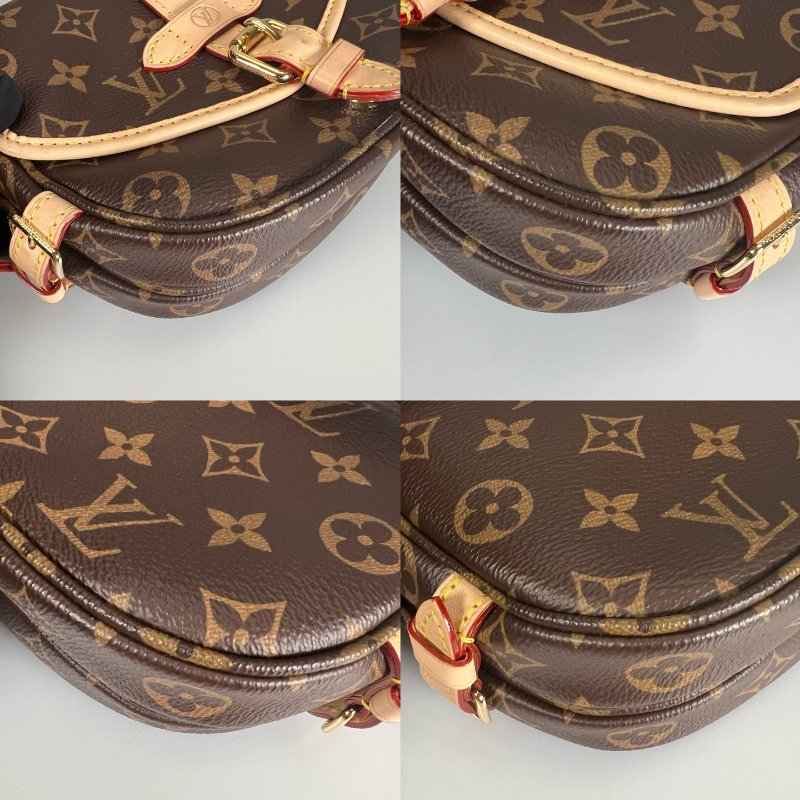LV M46740/晶片款 老花雙子星Saumur BB肩背包-12