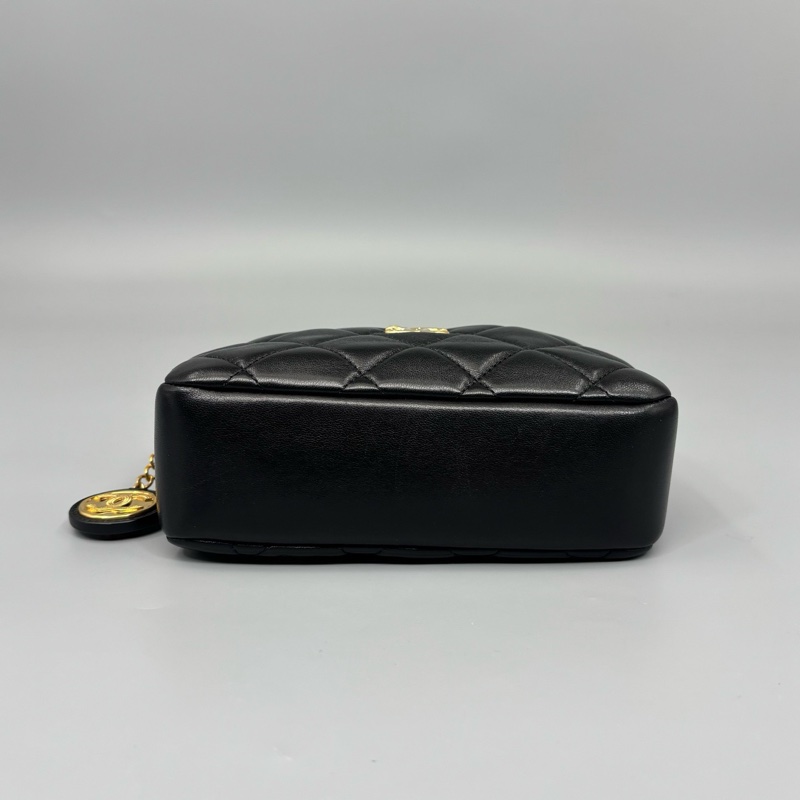 Chanel 香奈兒 金幣相機單肩包 銅牌芯片-2