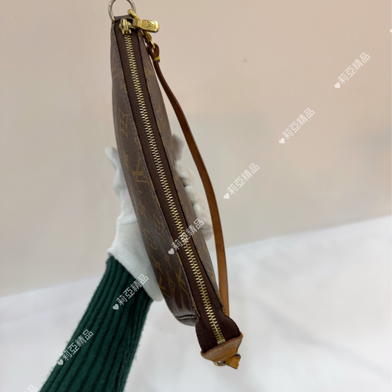 莉亞精品♡Lv 老花大麻將 二手美包-4