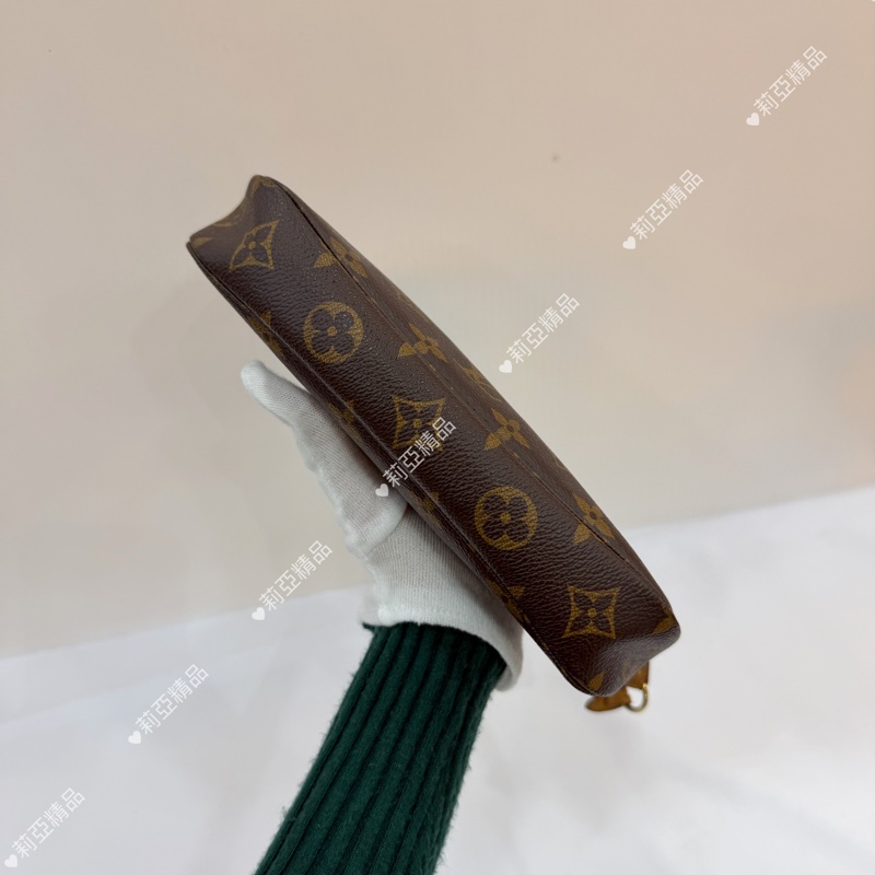 莉亞精品♡Lv 老花大麻將 二手美包-5