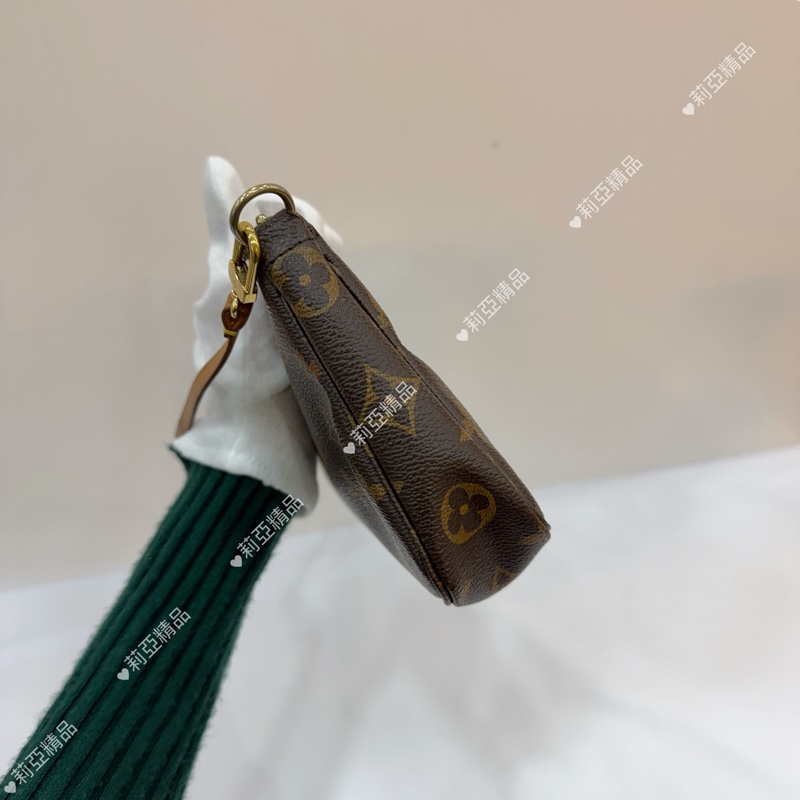 莉亞精品♡Lv 老花大麻將 二手美包-6