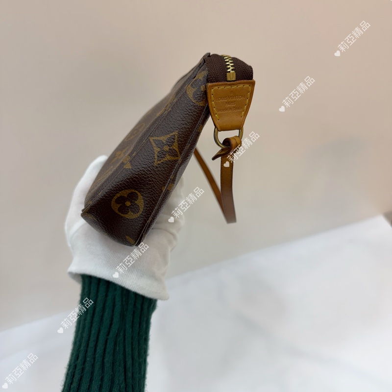 莉亞精品♡Lv 老花大麻將 二手美包-7