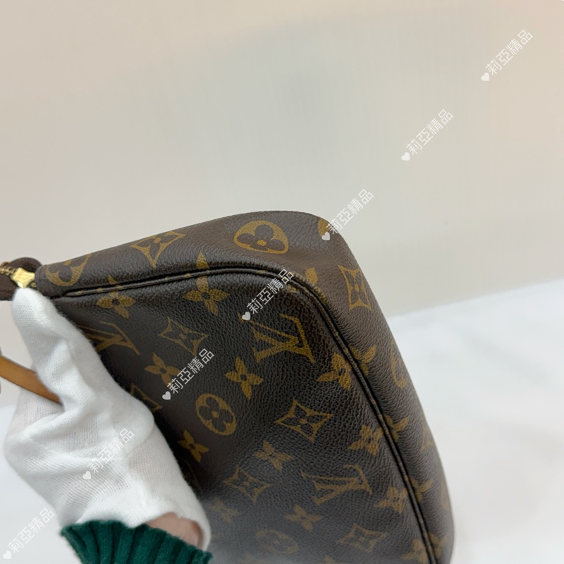 莉亞精品♡Lv 老花大麻將 二手美包-9
