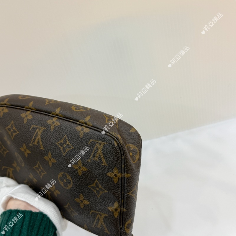 莉亞精品♡Lv 老花大麻將 二手美包-10