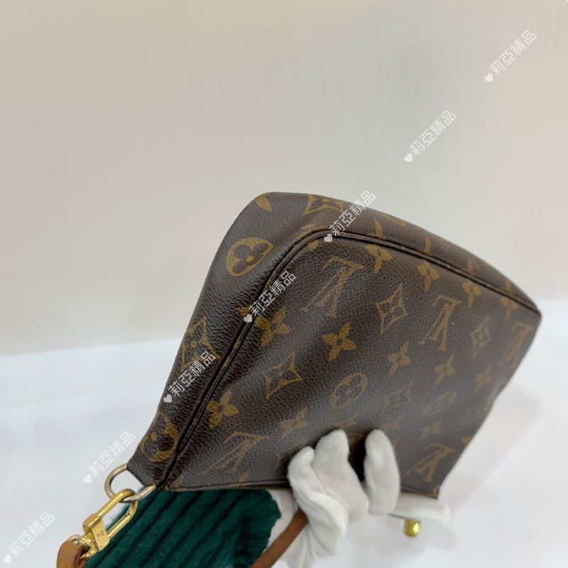 莉亞精品♡Lv 老花大麻將 二手美包-11