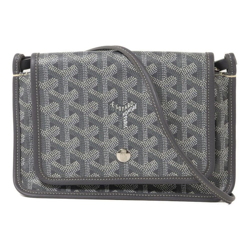 GOYARD 塗層帆布Plumet Pocket Wallet肩背袋-0