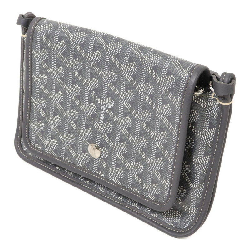 GOYARD 塗層帆布Plumet Pocket Wallet肩背袋-2