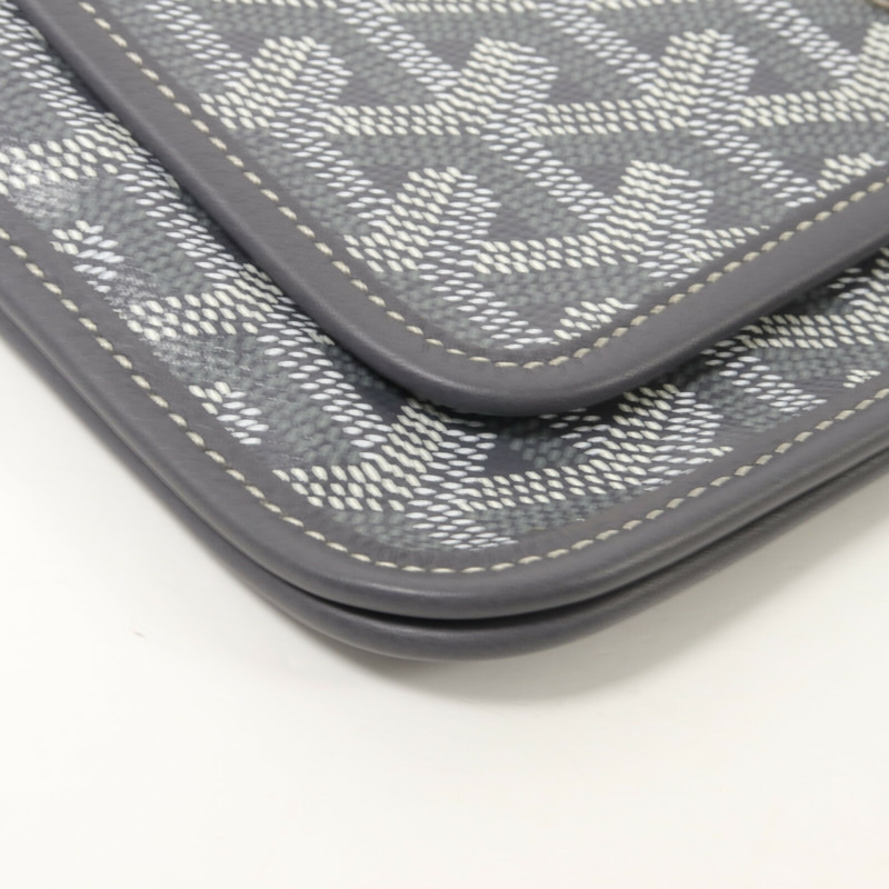 GOYARD 塗層帆布Plumet Pocket Wallet肩背袋-10