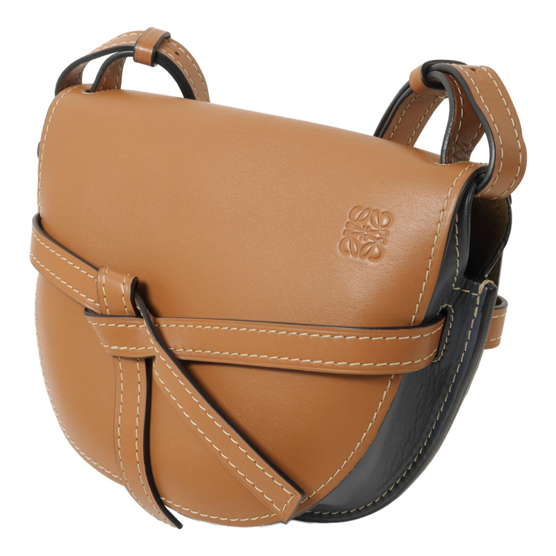 LOEWE 牛皮皮革Gate Small肩背袋-2