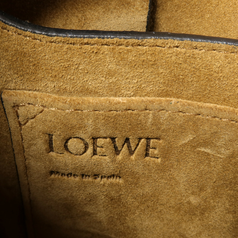 LOEWE 牛皮皮革Gate Small肩背袋-5