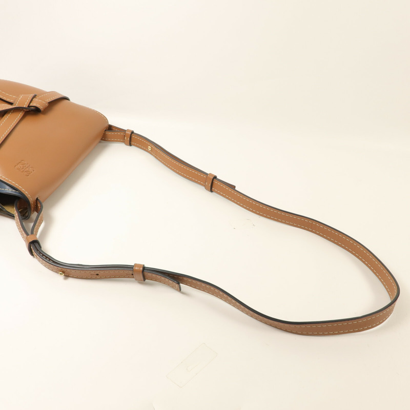 LOEWE 牛皮皮革Gate Small肩背袋-7