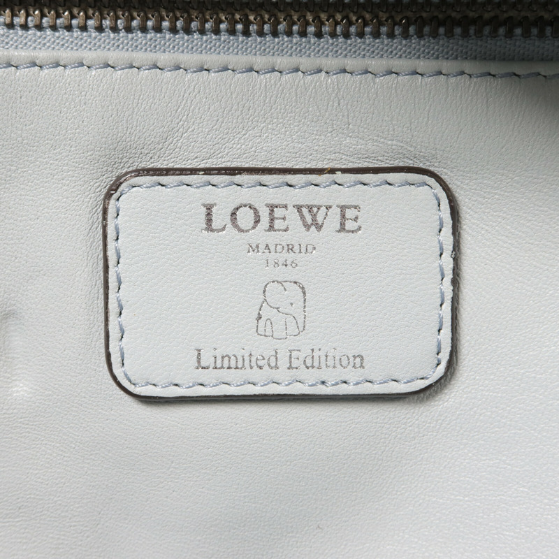LOEWE 牛皮皮革Amazona 36手挽袋-5