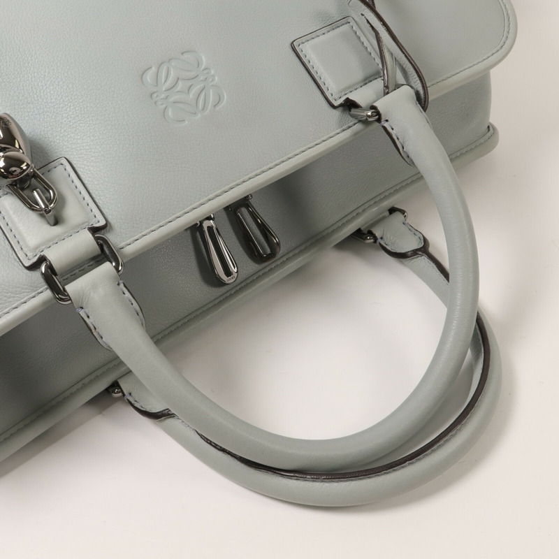 LOEWE 牛皮皮革Amazona 36手挽袋-7