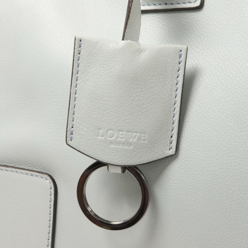 LOEWE 牛皮皮革Amazona 36手挽袋-13
