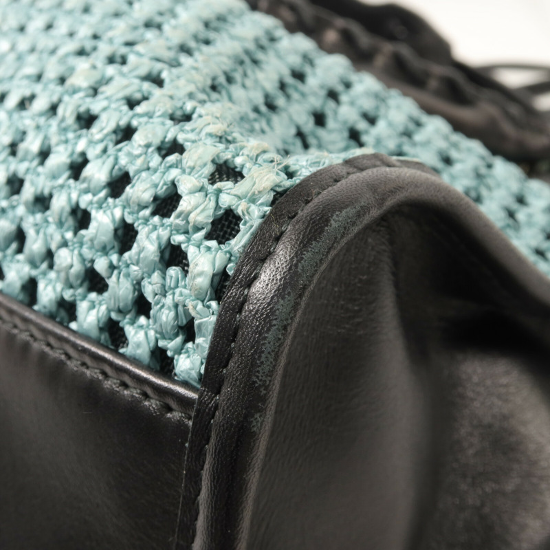 BALENCIAGA 牛皮皮革/Raffia Neo Classic City手挽肩背兩用袋-12