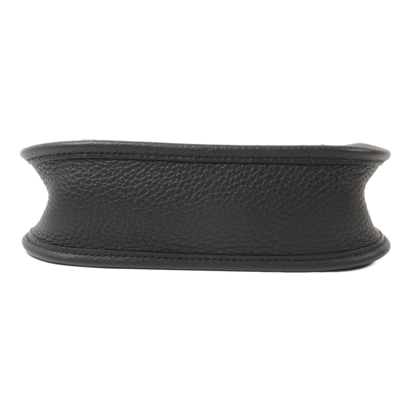 HERMES Clemence皮革Evelyne TPM肩背袋Noir-3