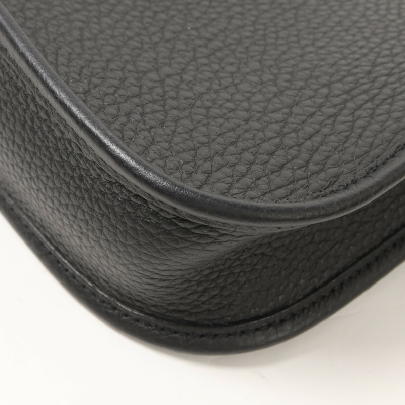 HERMES Clemence皮革Evelyne TPM肩背袋Noir-13