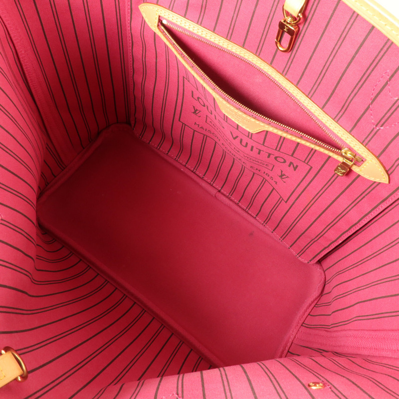 LOUIS VUITTON Monogram Neverfull MM手挽袋-4