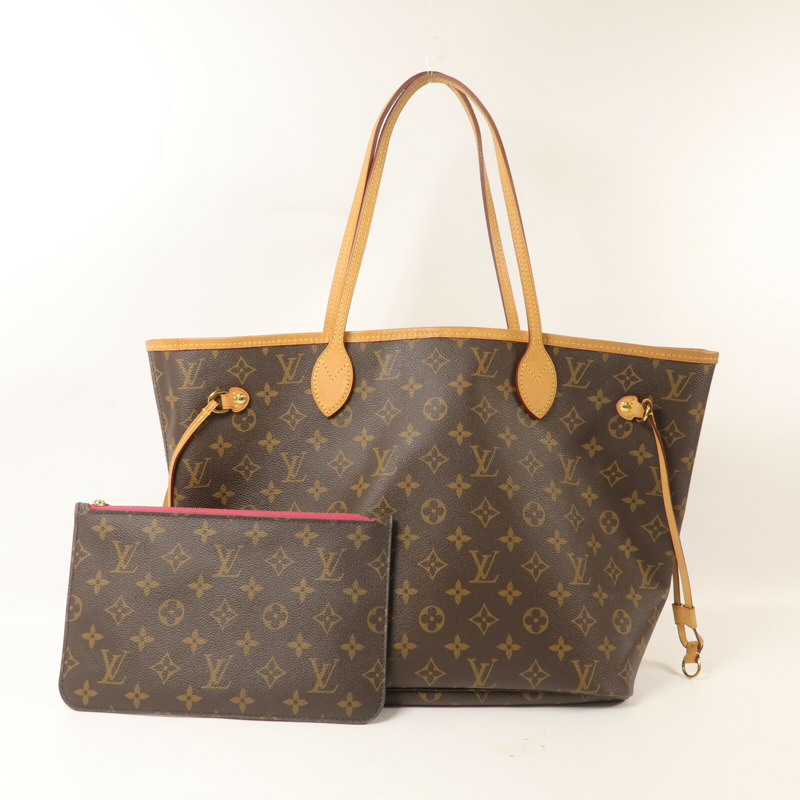 LOUIS VUITTON Monogram Neverfull MM手挽袋-7