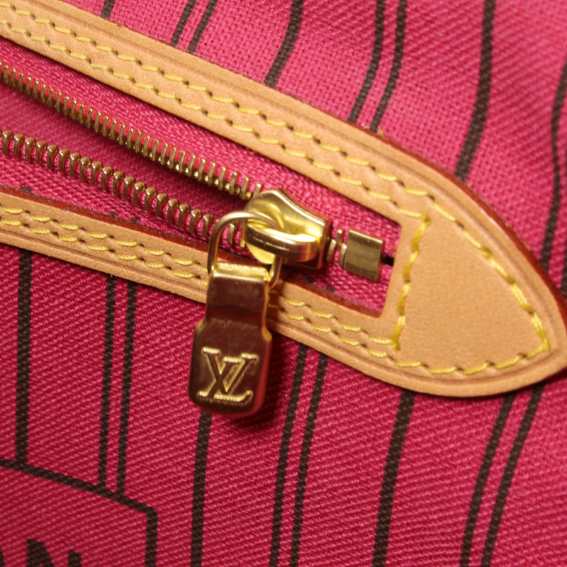 LOUIS VUITTON Monogram Neverfull MM手挽袋-8