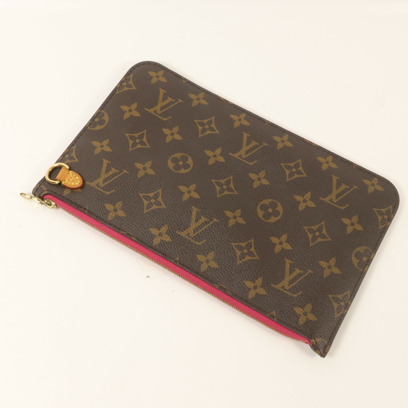LOUIS VUITTON Monogram Neverfull MM手挽袋-17