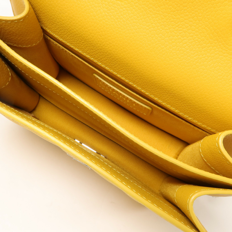 CHANEL 牛皮皮革Shoulder Bag鏈帶肩背袋-4